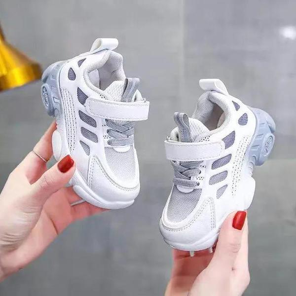 Children's Spring and Summer Light Casual Solid Shoes Kids' Soft Sole Non-slip Running Shoes Kickproof Outdoor Walking Sneakers