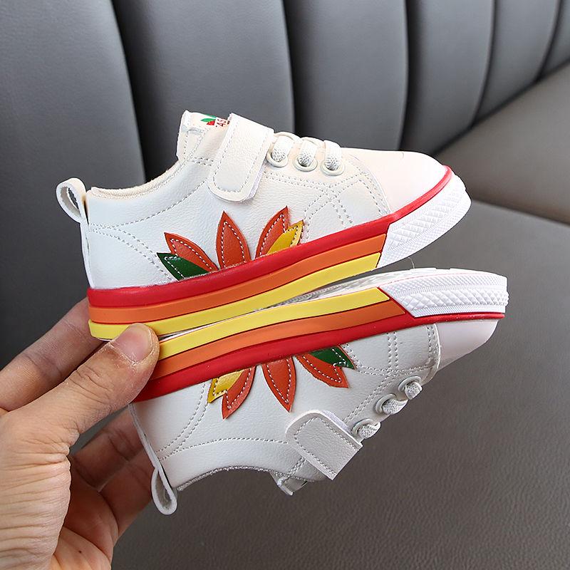 Spring Summer Children's Sports Shoes Kids Running Shoes White Shoes Girls Boys Non-slip Children's Shoes