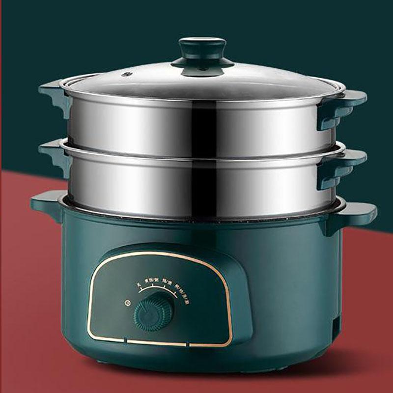 Steamed Buns Electric Steamer Household Multi-function Electric Pot Electric Boiling Pot Multi-layer Intelligence