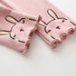 Girls' Leggings Children's Spring and Autumn Thin Rabbit Korean Cropped Trousers Stretch Pants Baby Outer Wear and Inner Wear