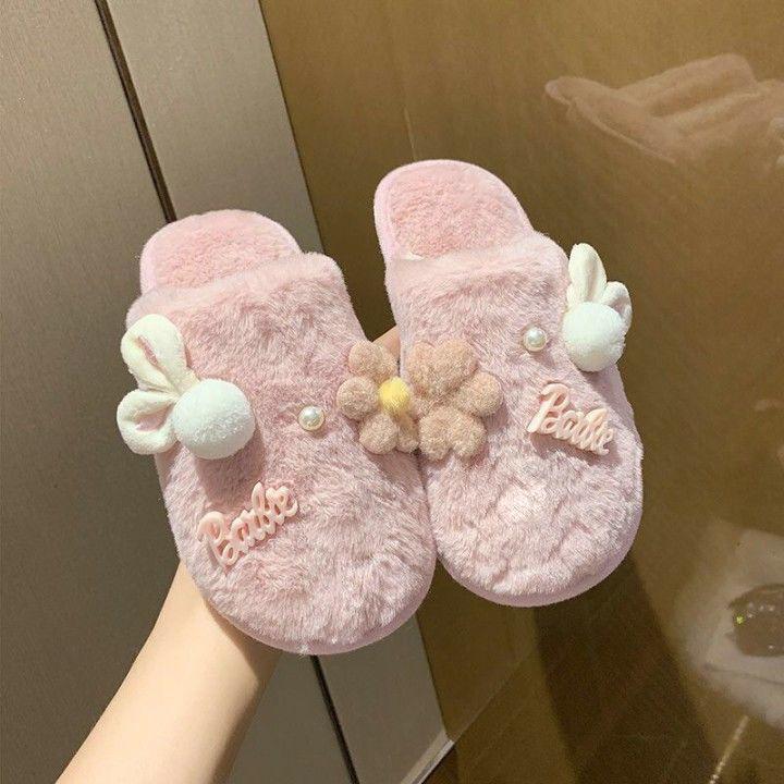 Cotton Slippers Spring and Autumn Winter Slippers Home Indoor Home Cotton Slippers Super Thick Slippers Home Indoor Winter