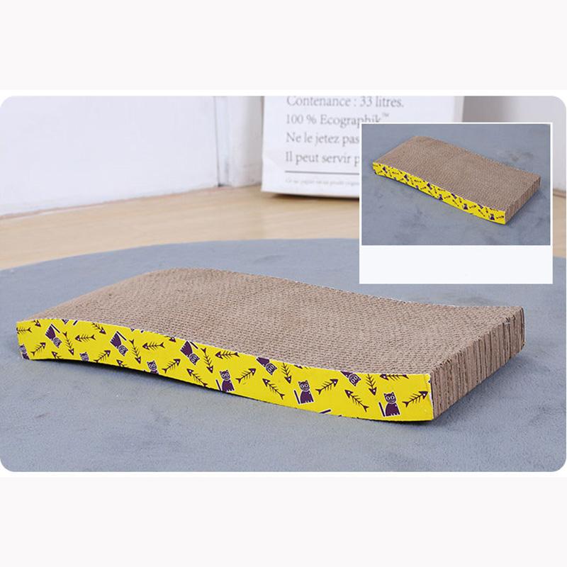 Cat Scratching Board Claw Grinder Cat Claw Board Corrugated Paper Cat Scratching Pad Cat Toy Grinding Scratching Board Cat Litter Toy Pet Supplies