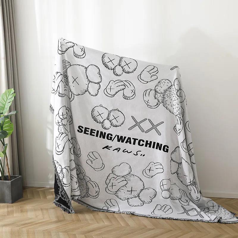 Nordic Knitted Blanket Soft Bed Towel Sofa Bed Decorative Cover Bed Thread Blankets Sofa Office Nap Throw Blankets