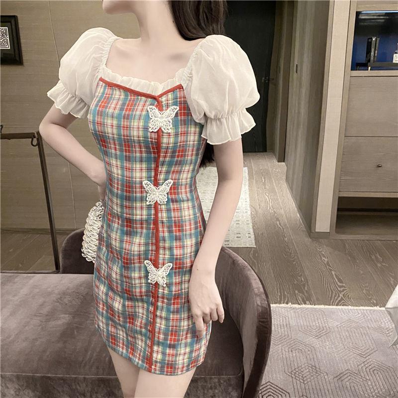 Cheongsam Girl Summer Improved Version Retro Super Fairy Thin Temperament Dress