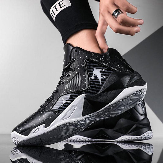 Basketball Shoes for Men Basketball Sneakers Men's High-top Outdoor Sports Breathable Athletic Shoes