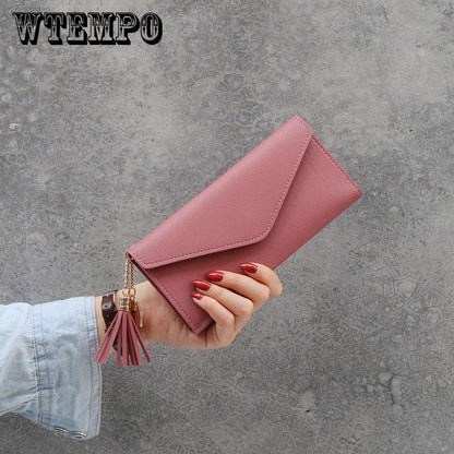 Women Wallets  Women's Long Design Purse Female Card Holder Long Lady  Purse Money Bag