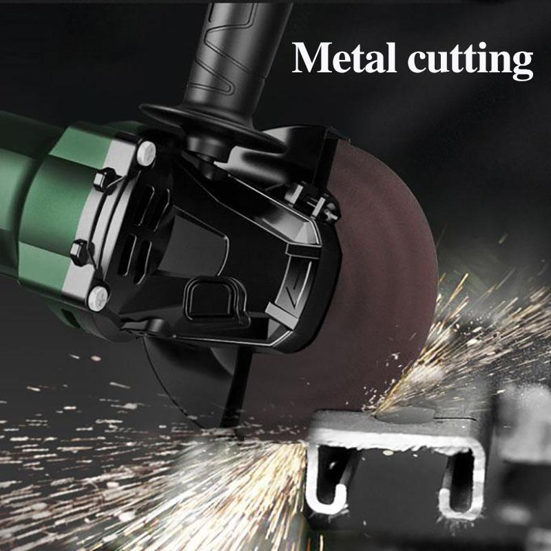 2680W Industrial Powerful Angle Grinder Cutting Machine Multi-function Electric Grinder Handheld Polisher