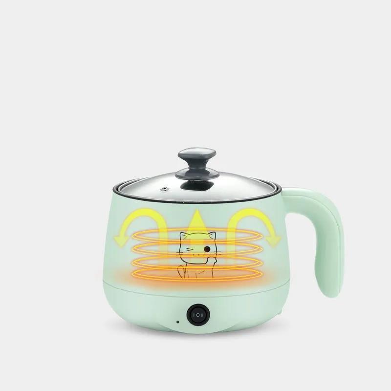 Multifunctional Pot Home Dormitory Bedroom Artifact Noodle Cooking Pot Small Mini Electric Pot Electric Boiling Pot