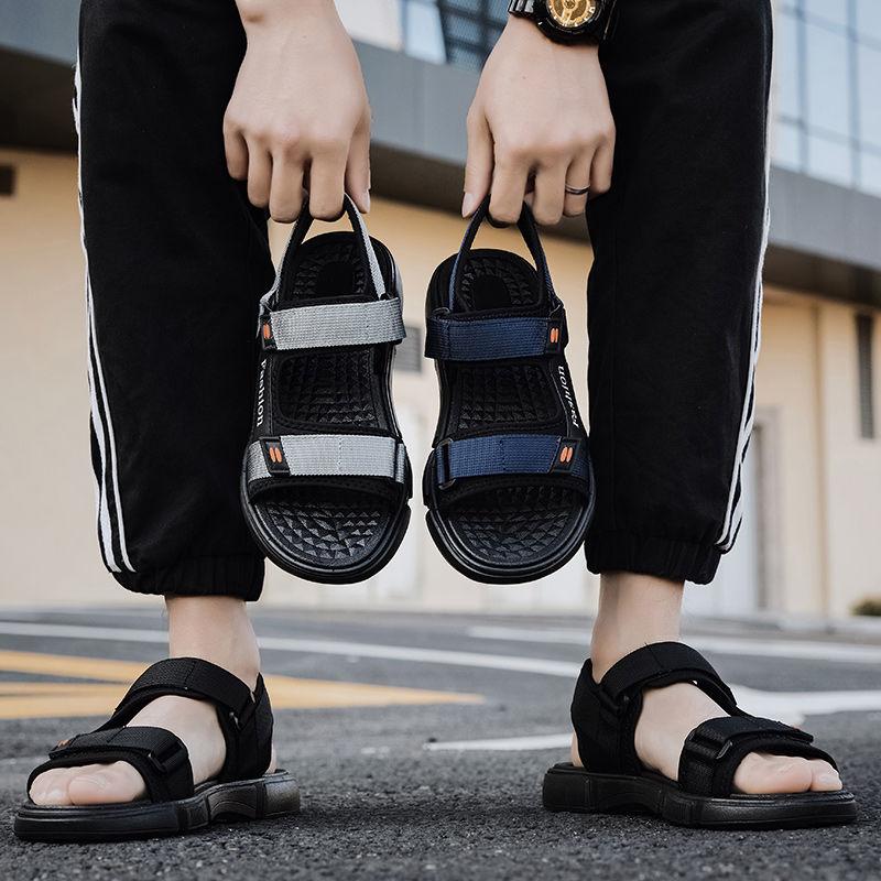 Men's Sandals Summer Trendy Casual Vietnamese Beach Shoes Men's Outdoor Sports Sandals and Slippers