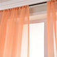 Curtain Gauze Anti-mosquito Fly Linen Gauze Printed Curtain Bay Window Balcony Household Room Partition Curtain Bedroom Perforated Curtain