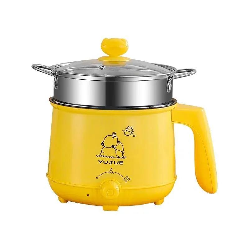 Multi-function Cooking Pot, One Pot, Mini Rice Cooker, Electric Cooker, Electric Skillet, Mini Electric Cooker, Dormitory Non-stick Pan