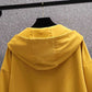 Sweatshirts Women's Spring and Autumn Solid Color Hooded Loose Plus Size Jacket