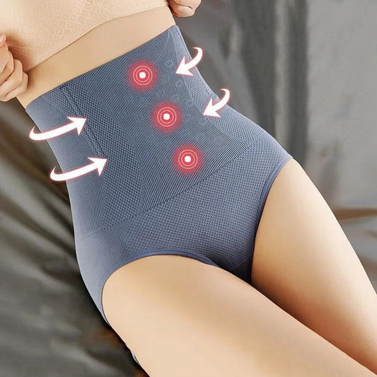 40-100kg Four Seasons High Waist Abdominal Underwear Women's Body Sculpting Hip-lifting Panties Fat Burning Slim Waist Panties