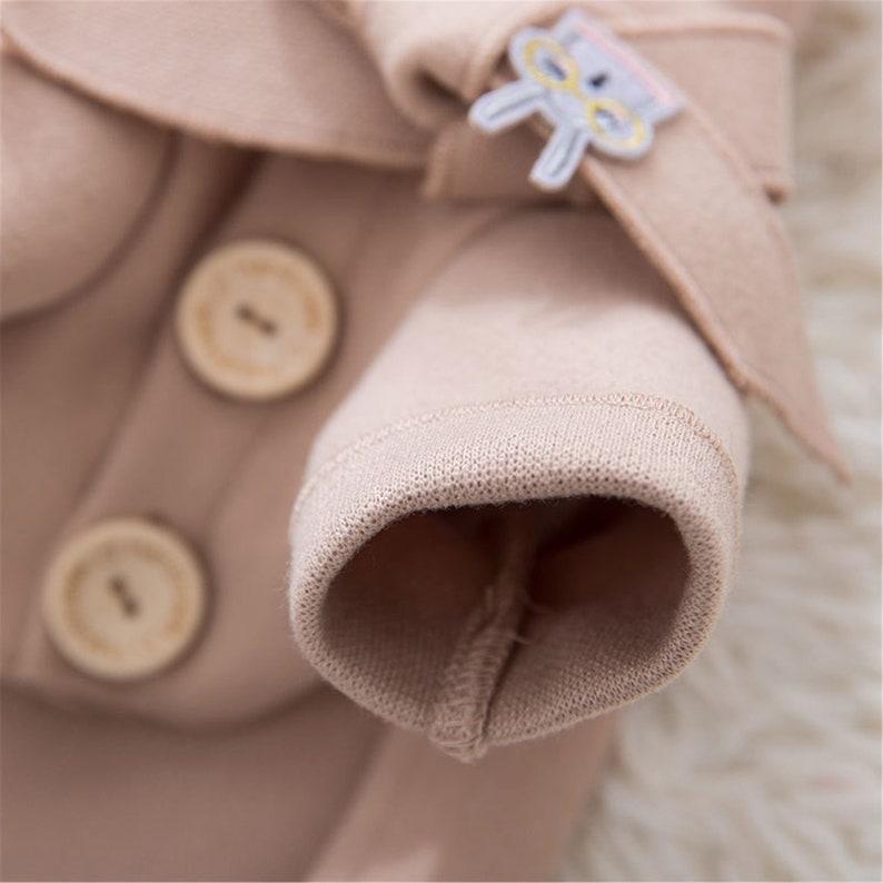 Coats Pet Dog Clothes Fashion Clothing Dogs Coat Super Small Costume Cute Thermal Chihuahua Print Winter Pink Girl