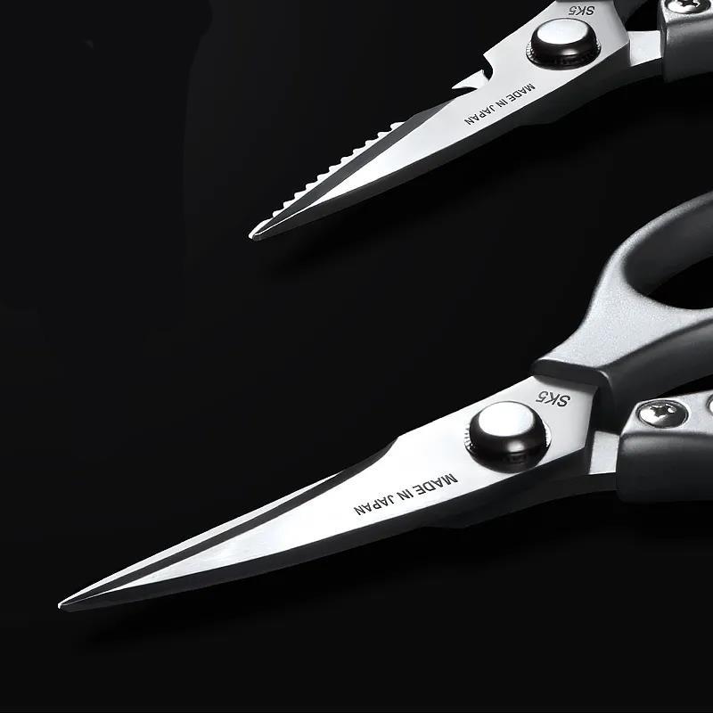 1/3/10 Pcs Household Stainless Steel Scissors Kitchen Food Scissors Multifunctional Utility Tool