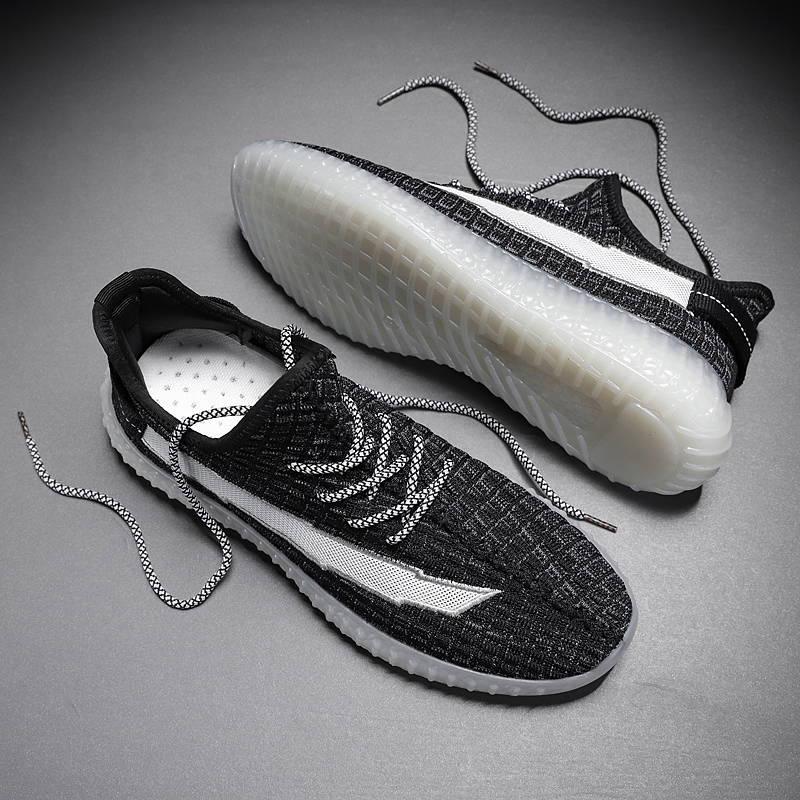 Casual Shoes Men's Flying Coconut Shoes Men's Breathable Men's Sneakers Youth Men's Shoes