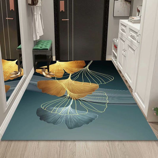 Light Luxury Printed Carpet Entrance Door Floor Mat Porch Floor Mat Door Non-slip Mat Bedroom Coffee Table Kitchen Mat