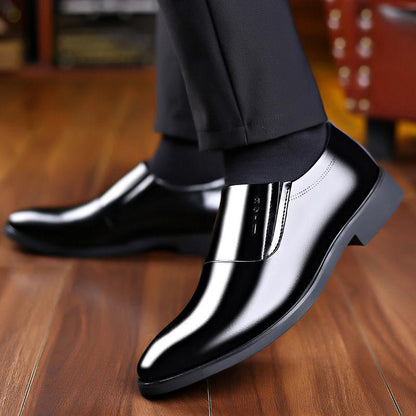 Men's Shoes Spring and Summer Casual Single Shoes Business Formal Wear Leather Shoes Casual Men's Korean Single Shoes Wedding Shoes