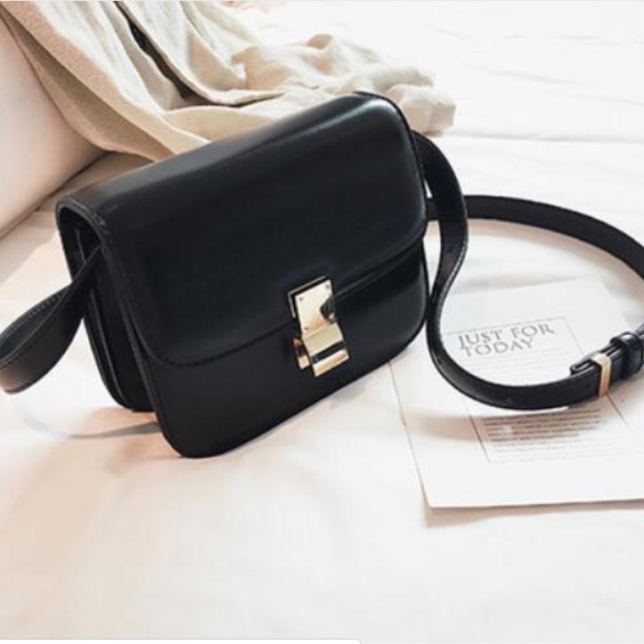 European Vintage Fashion Female Square Bag 2019 New High Quality Pu Leather Women 'S Handbag Simple