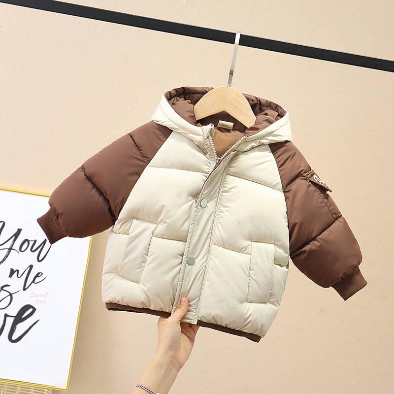 Down Parkas Winter Warm Jackets Kid Fashion Outerwear for Baby Boys Girls Children Cartoon Coat