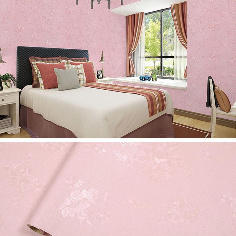 Household Moisture-proof Pvc Lattice Thick Wallpaper Self-adhesive Student Dormitory Wall Sticker Wallpaper Bedroom Decoration