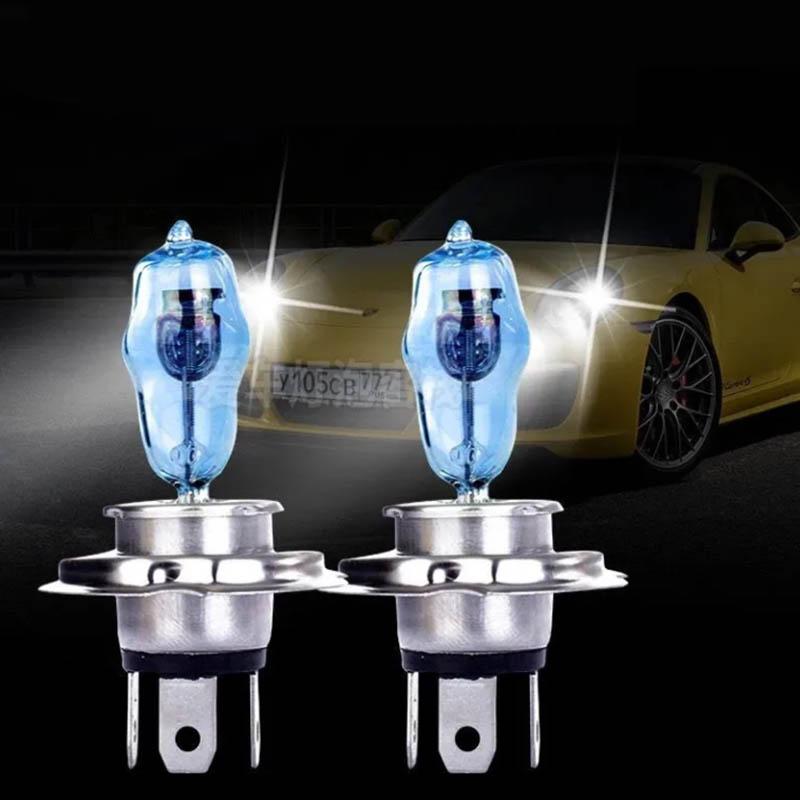 2pcs Super Bright Spotlight Car Headlight H1 H3 H7 100W Super White Xenon Lamp H4 High Beam Low Beam Light Strong Light H8 H11 Halogen Bulb