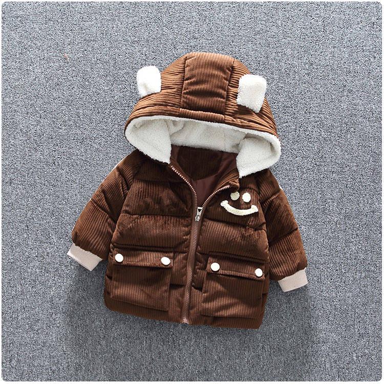 Baby Girls Boys Jacket Winter Jacket for Kids Warm Hooded Outerwear Coat Children Clothes