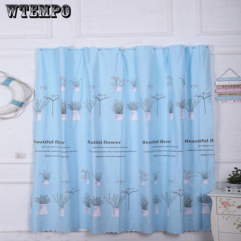 Shading Printed Curtains Living Room Bedroom Finished Cartoon Blackout Curtains