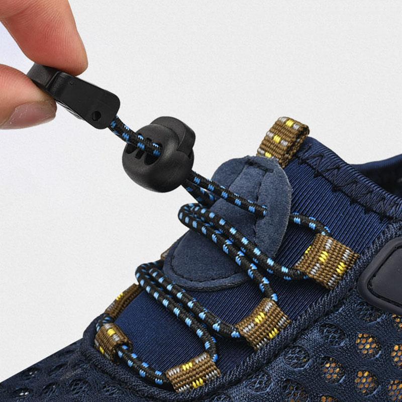 Men's Summer Mesh Shoes Breathable Wading Shoes Outdoor Sports Leisure Running Sneakers Mesh Hiking Shoes