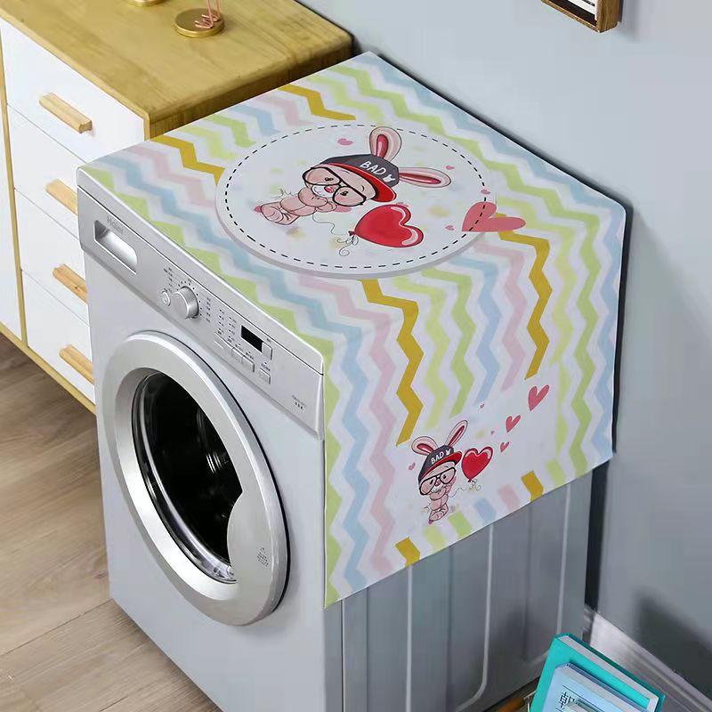 Washing Machine Sunscreen Dust Cover Microwave Oven Oil-proof and Waterproof Cover Cloth Refrigerator Cover Cloth Oven Dust-proof Cloth