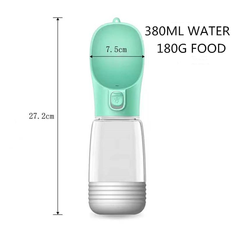 Dog Going Out Water Bottle Portable Water Food Cup Outdoor Drinking Fountain Walking Dog Drinking Device Portable Pet Accompanying Water Cup