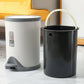 Household Trash Can with Lid Kitchen Bathroom Living Room Trash Can Air Pressure Drop Deodorant Pedal Type