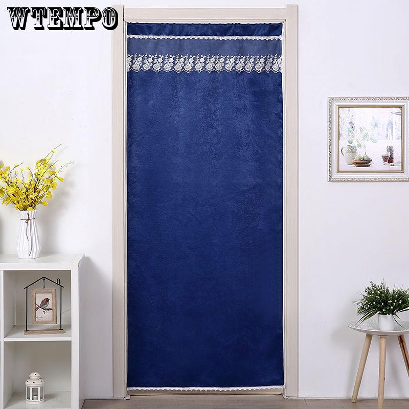 WTEMPO Curtains Blackout Partition Curtains Home Air Conditioning Bedroom Bathroom Kitchen