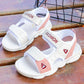 Girls Boys Sandals Children Sandals Women Summer Open-toed Breathable Lightweight Non-slip Soft-soled Beach Shoes