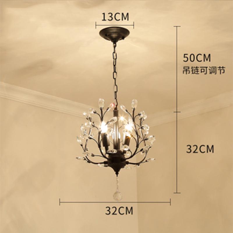 Modern Crystal Lamp Led Entrance Lights Balcony Ceiling Light Lamps for Home Decor Ceiling Luminaire