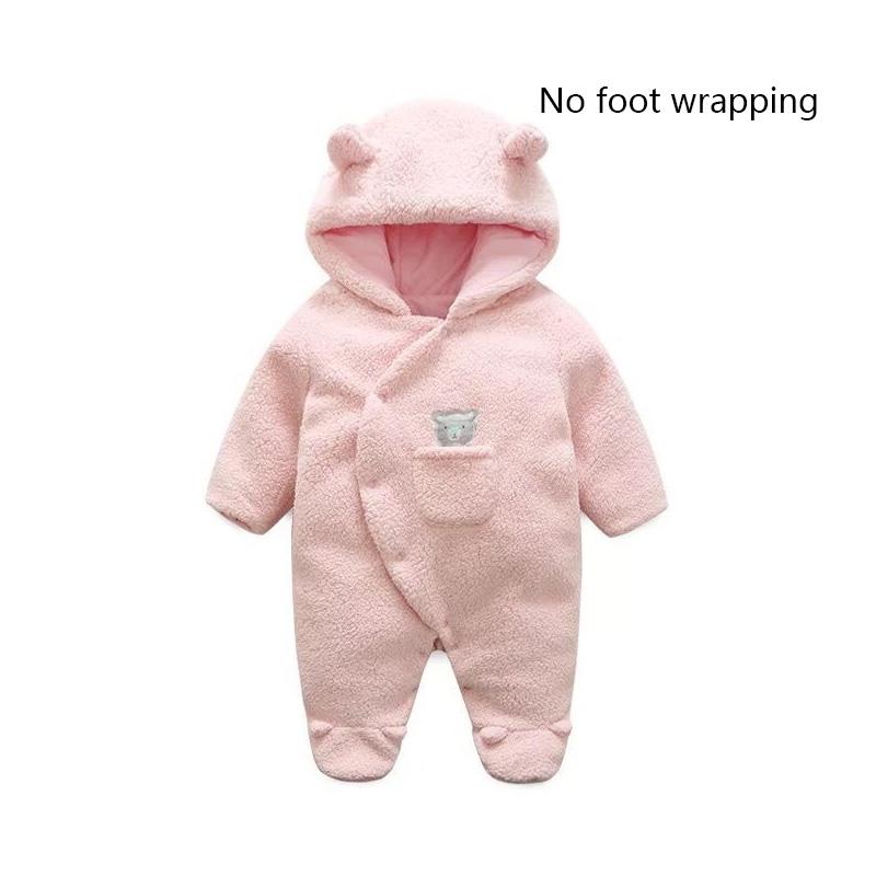 Baby One-piece Clothes Autumn and Winter Newborn Baby Men's Ha Clothes Lovely Women's Climbing Clothes Outdoor Clothes Thickened Cotton Insulation