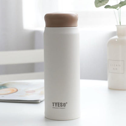 Korean Version of The Frosted Water Cup Female Thermos Cute Student Simple Mug Portable Thermos