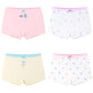 4 Pcs/Lot Girls Underwear Briefs Panties Kids Children Shorts for 3-13Years