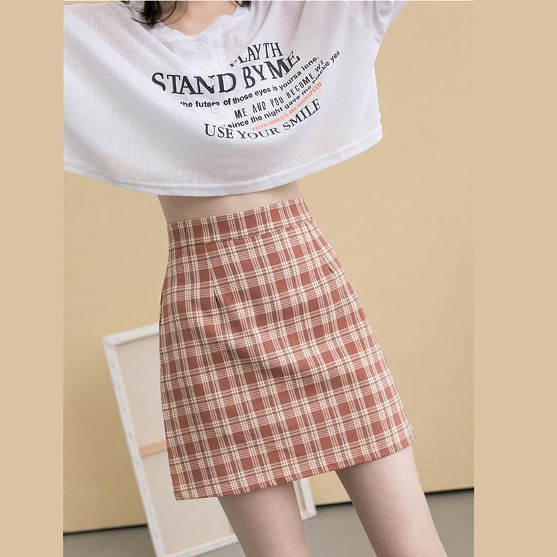 Women High Waist Pleated Skirt School Girl Plaid A-Line Flare Skater Short Skirt Uniforms Cosplay Sweet Girls