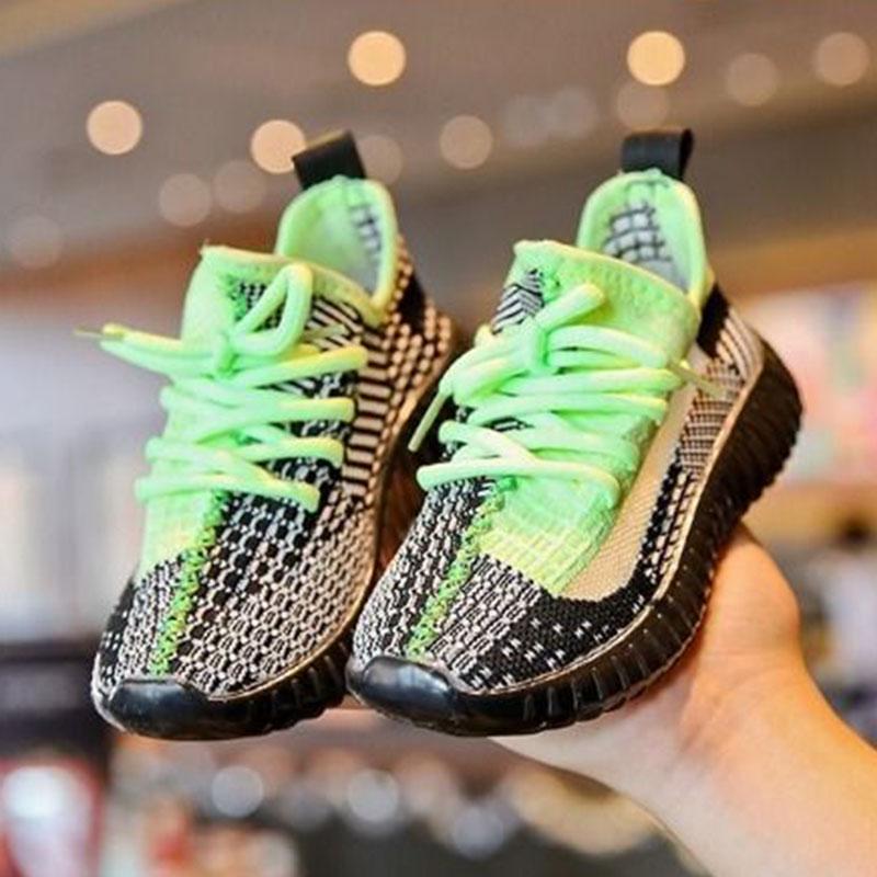 Child Mesh Sneakers Kids Low-top Running Basketball Shoes Non-slip Comfortable Breathable Boy Shoes