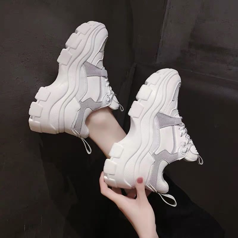 Soft-soled Leather Shoes All-match Women's Shoes Korean Style Student Shoes Spring and Summer Outdoor Leisure Sports Shoes