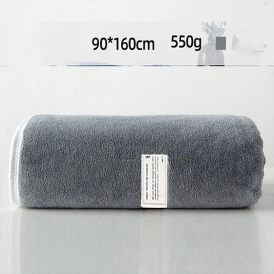 Bath Towel Female Household Non-pure Cotton Absorbent Quick-drying No Lint Adult Blanket Thick Oversized Towel Soft Quilt Fabric