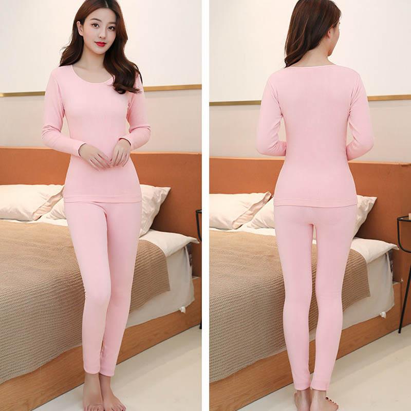 Autumn and Winter Warmth and Velvet Padded Round Neck Underwear Women's Tight Autumn Clothes Body Shaping Body Bottoming Shirt