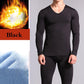 Men Winter Autumn Thermal Underwear Clothes O-neck Tops Pants Male Tight Suit Thicken Windproof Comfortable Soft Lining Long Sleeve High Elasticity