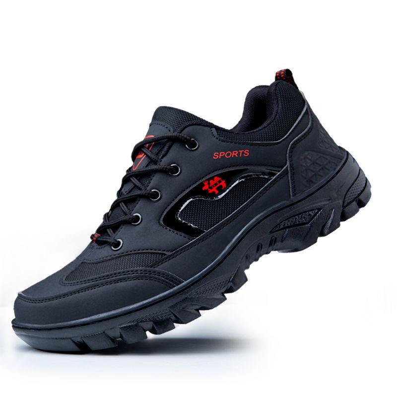 Summer Breathable Hiking Shoes Outdoor Leisure Sports Men's Mesh Shoes Non-slip Wear-resistant Hiking Shoes