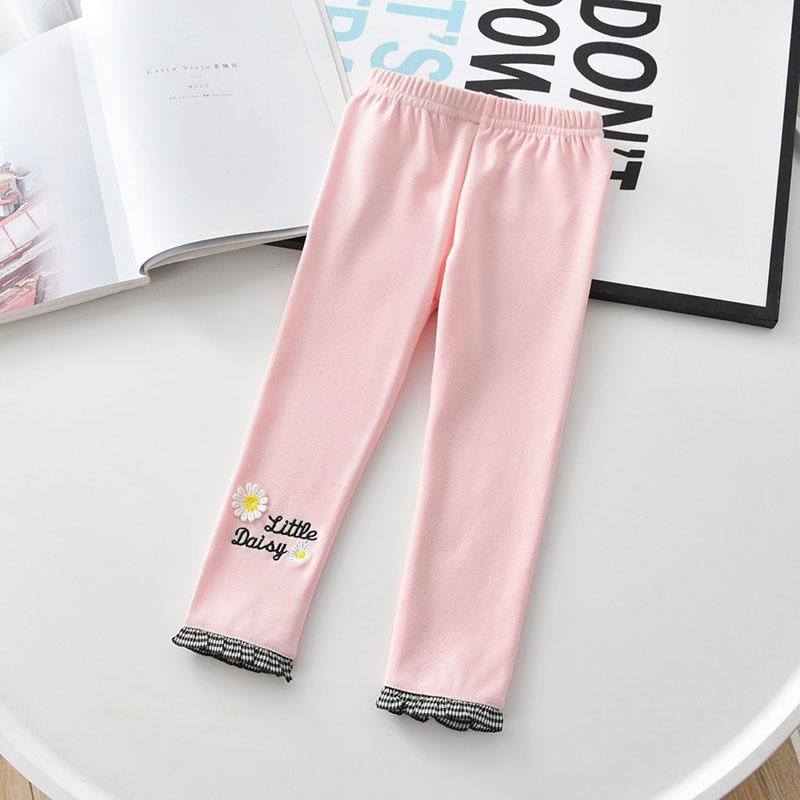 Girls' Leggings Spring and Autumn Children's Pants Trousers Outer Wear Tights Stretch Pants Casual Pants