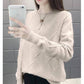 5 Colors Women Solid Color Skin-friendly Sweaters Turtleneck Rhombus Bottoming Knitwear