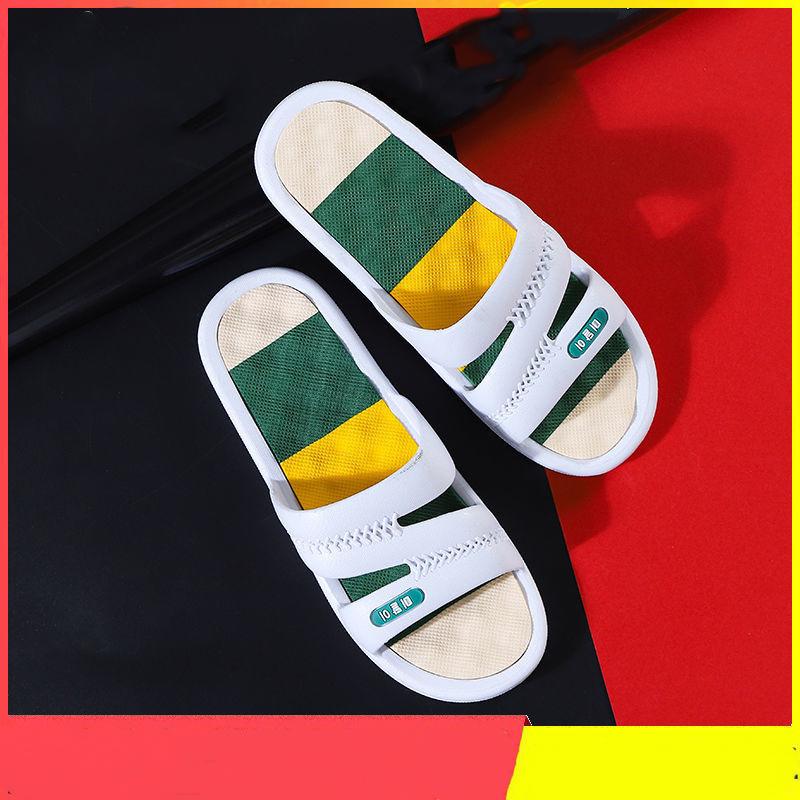 Men's Outdoor Sandals and Slippers for Summer Couples Home Non-slip Thick-soled Sandals Indoor Home Men's Bathroom Women's Slippers