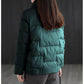 Winter Style Stand-collar Down Padded Jacket Women Loose and Versatile Light Cotton Jacket