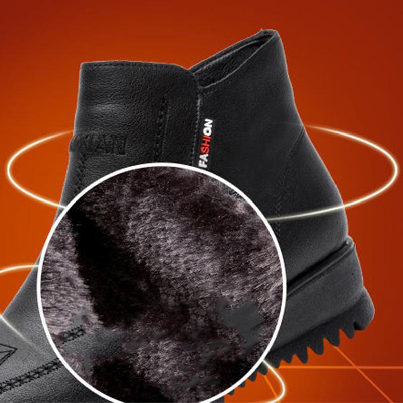 Cotton Shoes Women's Winter Plus Velvet Short Boots Thickened Snow Boots Non-slip Soft Bottom To Keep Warm